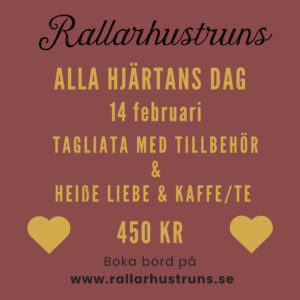 Rallarhustruns alla hjärtans dag 2025